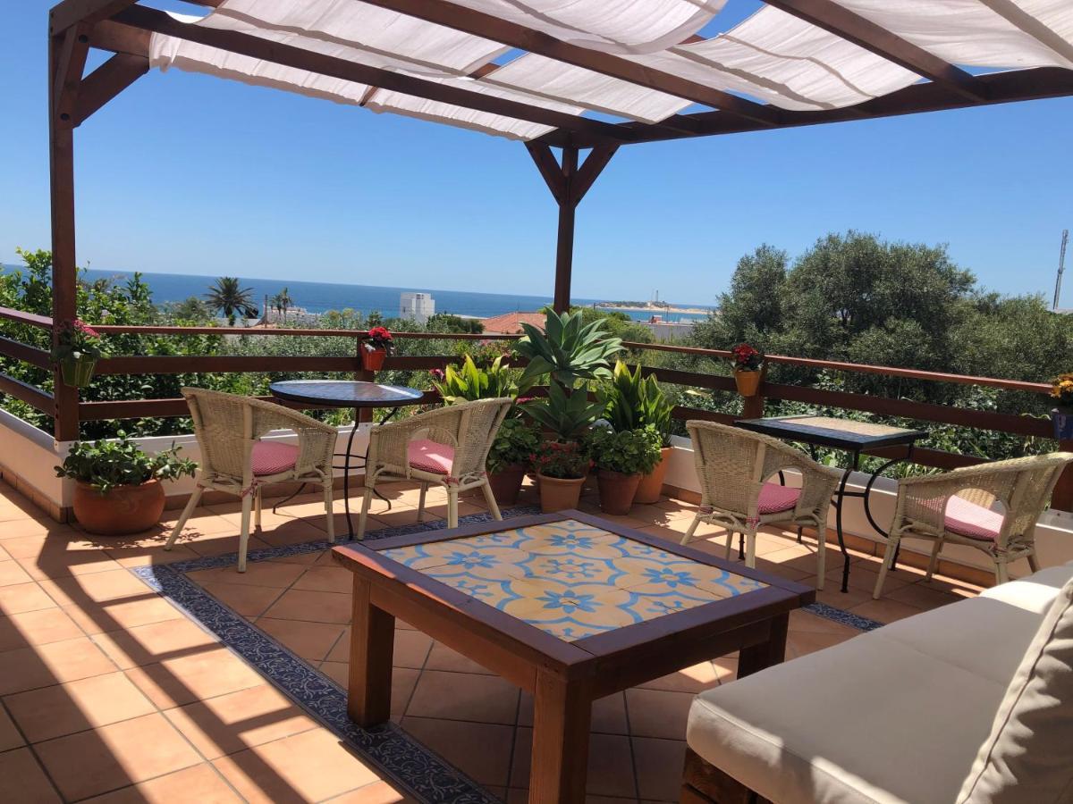 Hostal Casa Arco Iris Los Canos De Meca Dış mekan fotoğraf