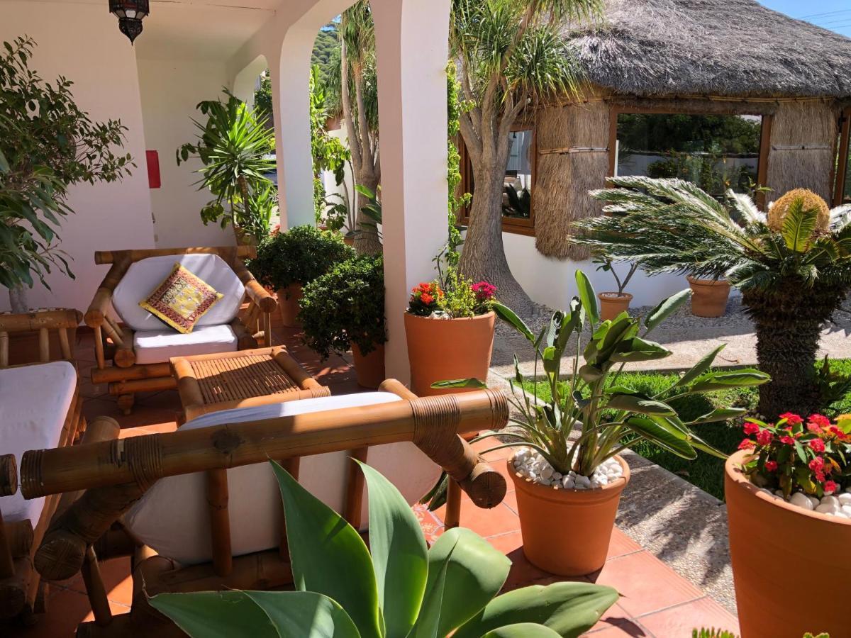 Hostal Casa Arco Iris Los Canos De Meca Dış mekan fotoğraf
