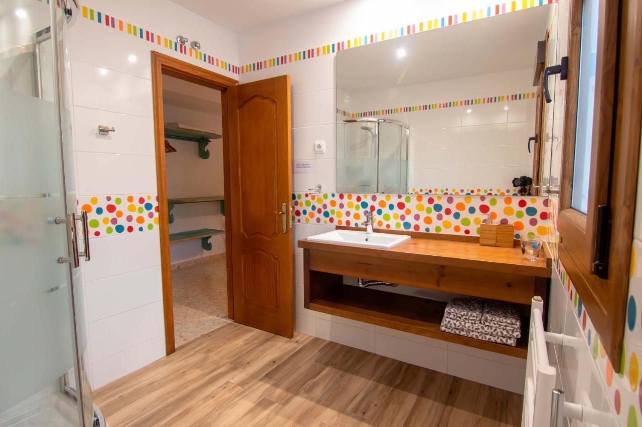 Hostal Casa Arco Iris Los Canos De Meca Dış mekan fotoğraf
