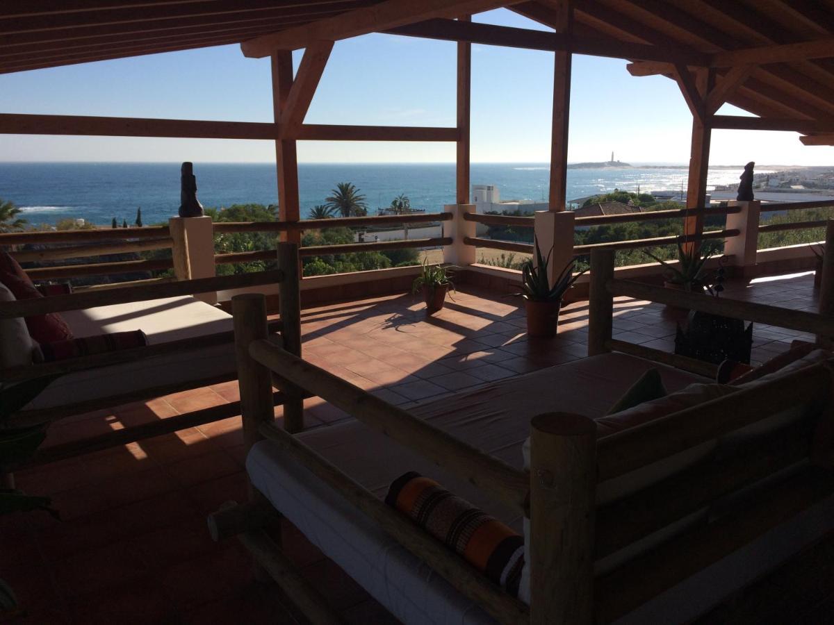 Hostal Casa Arco Iris Los Canos De Meca Dış mekan fotoğraf