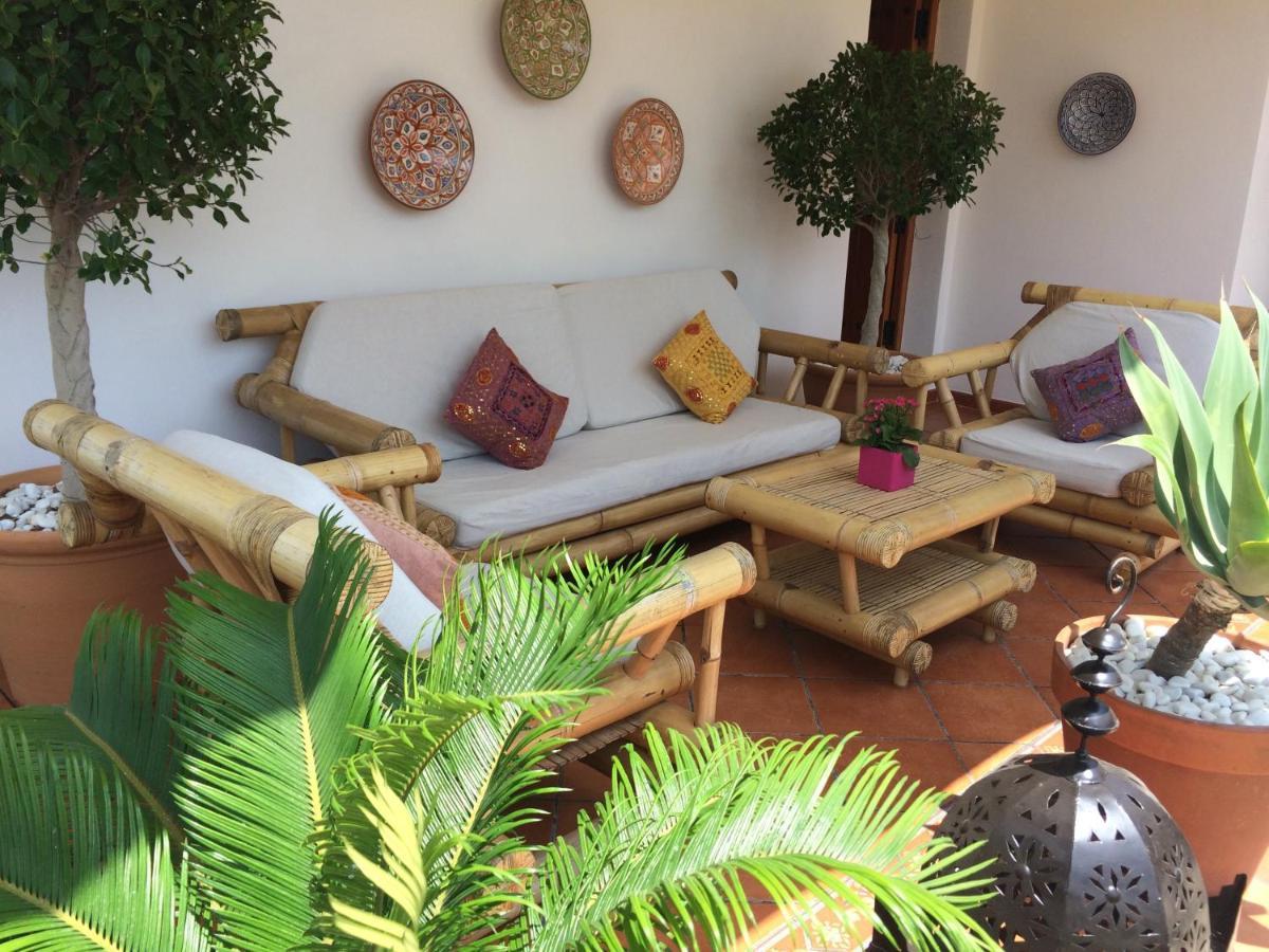 Hostal Casa Arco Iris Los Canos De Meca Dış mekan fotoğraf