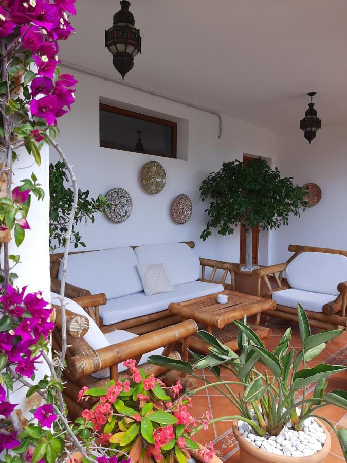 Hostal Casa Arco Iris Los Canos De Meca Dış mekan fotoğraf