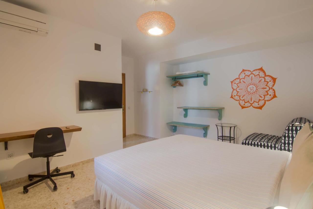 Hostal Casa Arco Iris Los Canos De Meca Dış mekan fotoğraf