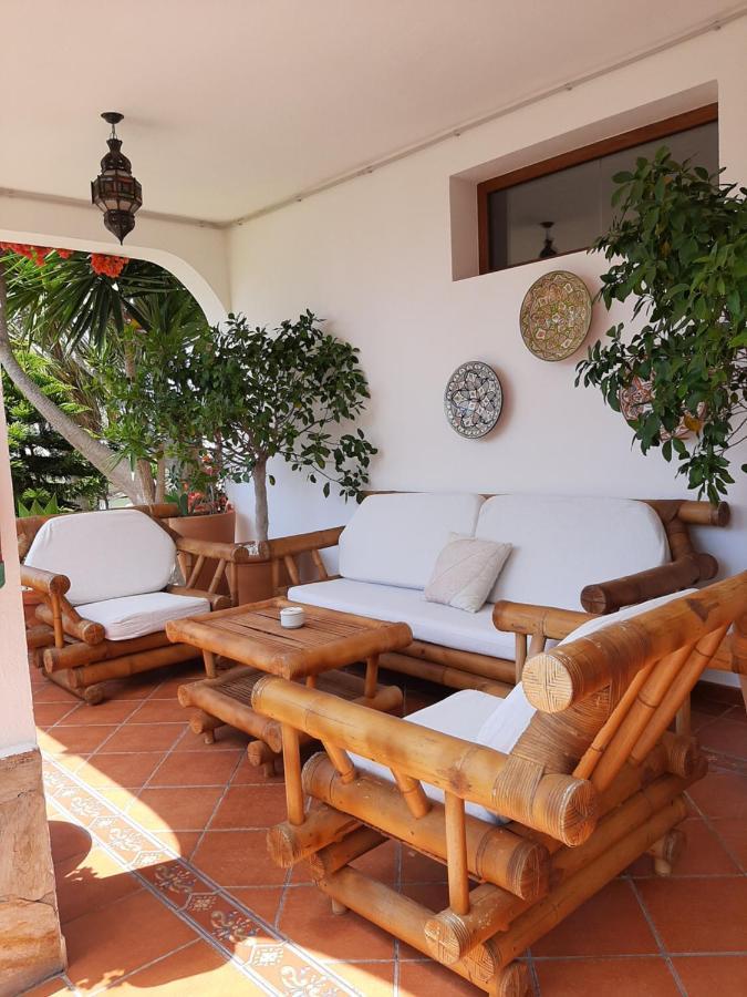 Hostal Casa Arco Iris Los Canos De Meca Dış mekan fotoğraf