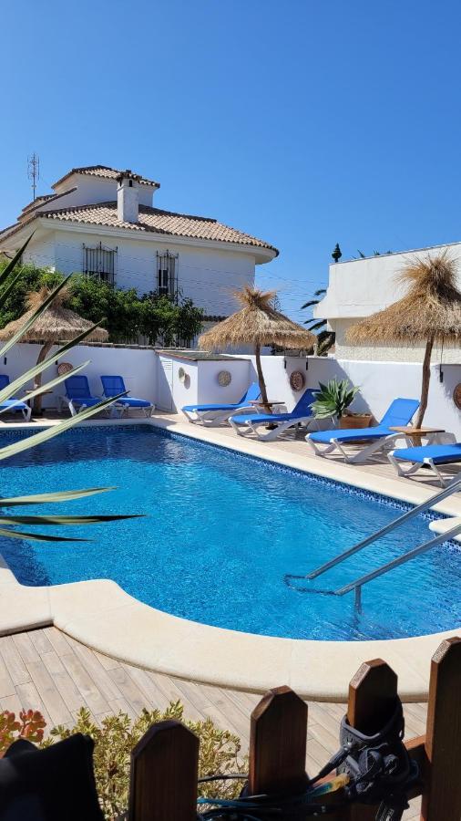 Hostal Casa Arco Iris Los Canos De Meca Dış mekan fotoğraf