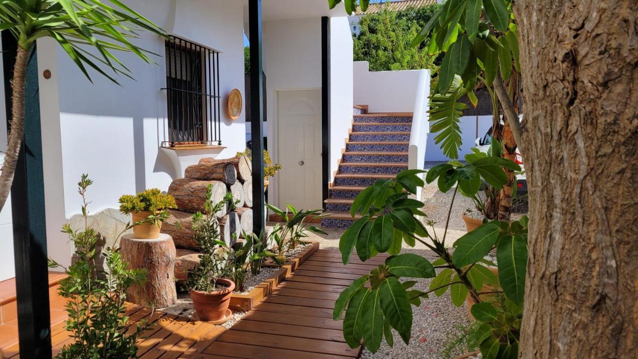 Hostal Casa Arco Iris Los Canos De Meca Dış mekan fotoğraf