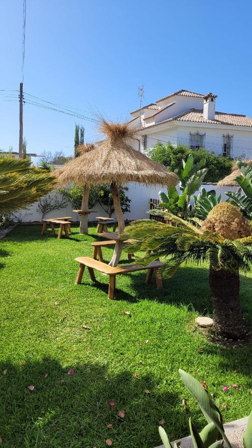 Hostal Casa Arco Iris Los Canos De Meca Dış mekan fotoğraf