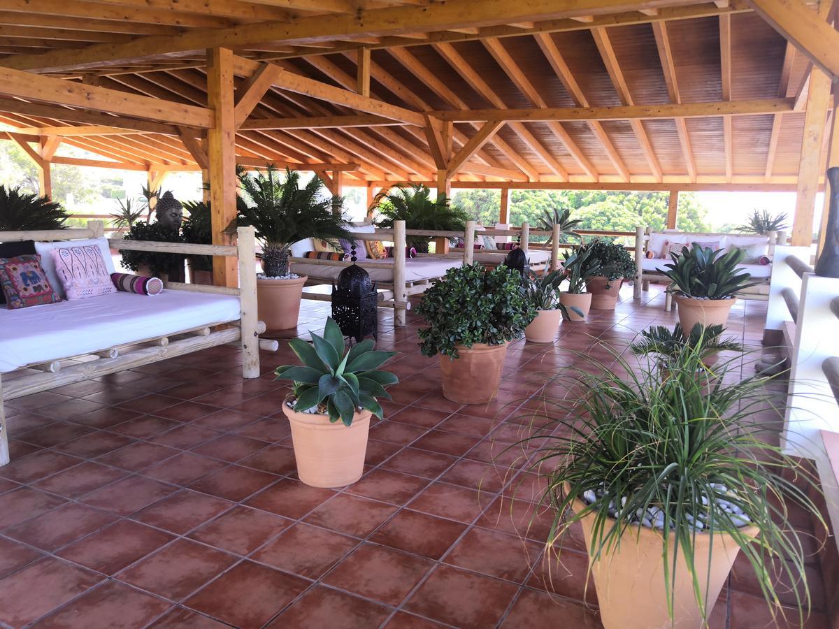 Hostal Casa Arco Iris Los Canos De Meca Dış mekan fotoğraf