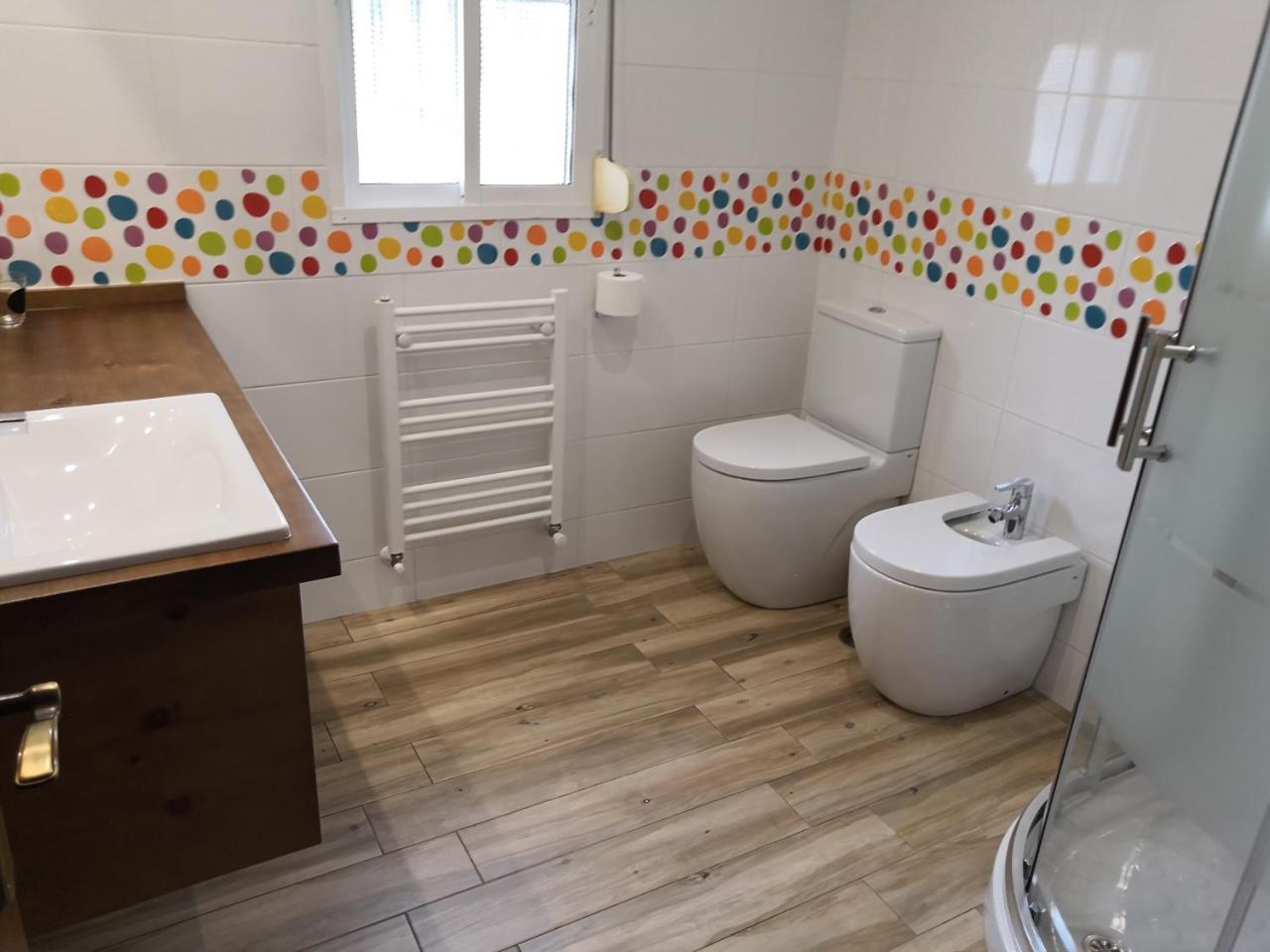 Hostal Casa Arco Iris Los Canos De Meca Dış mekan fotoğraf